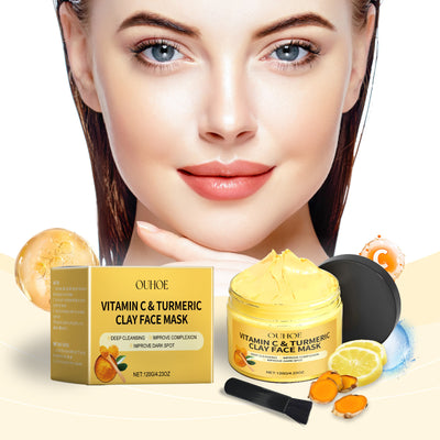 Vitamin C Turmeric Mud Mask | Brightening & Detox Care