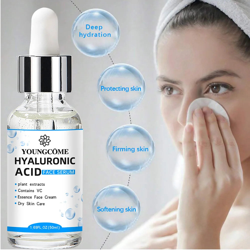 Plumping & Hydrating Facial Serum with Hyaluronic Acid