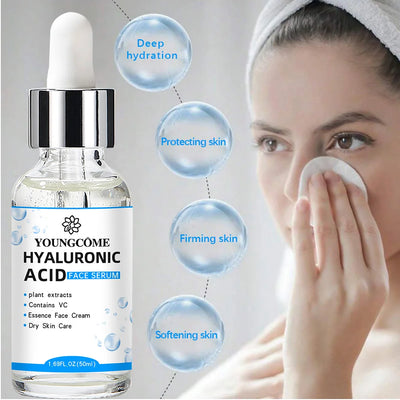 Plumping & Hydrating Facial Serum with Hyaluronic Acid