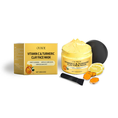 Vitamin C Turmeric Mud Mask | Brightening & Detox Care