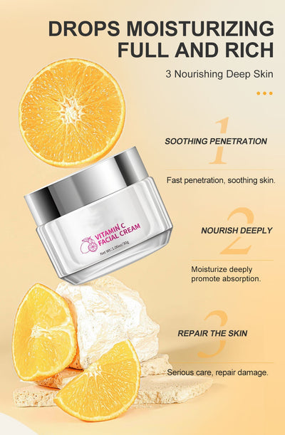 Vitamin C Face Cream | Brightening & Hydrating Care